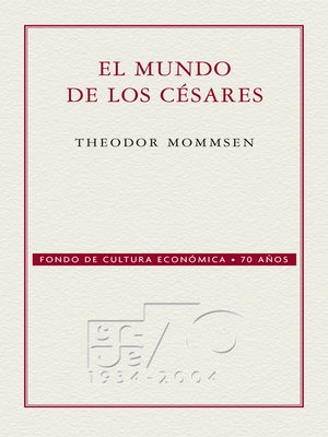 cover image of El mundo de los Césares